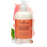 Shea Moisture Coconut and Hibiscus Curl and Shine Conditioner 384ml | BeautyFlex UK